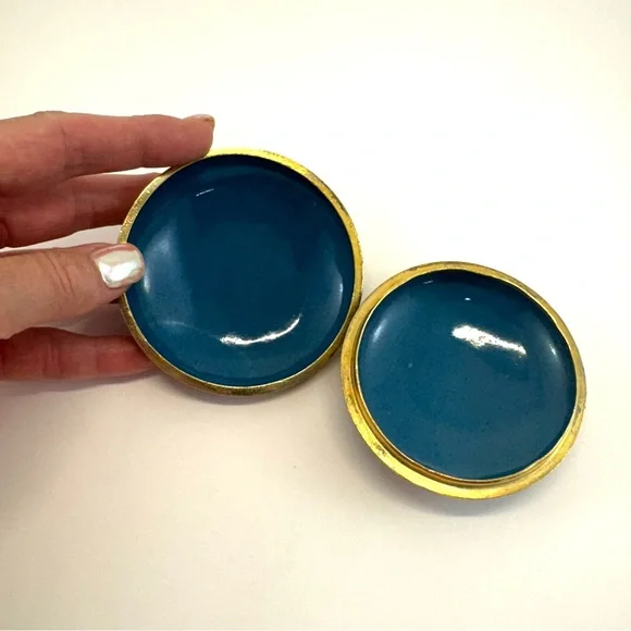 💖 Vintage Cloisonné Trinket Box - Picture 3 of 11